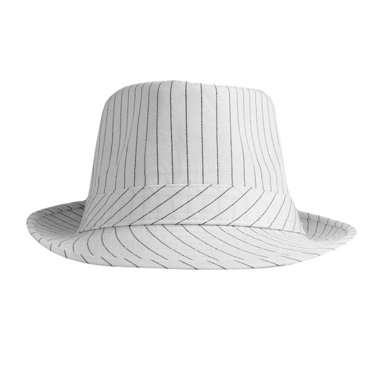 Manhattan Mafia Stripe Derby Hat - Boniskiss