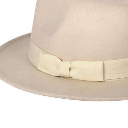 Classic Wool Felt Fedora Hat - Boniskiss