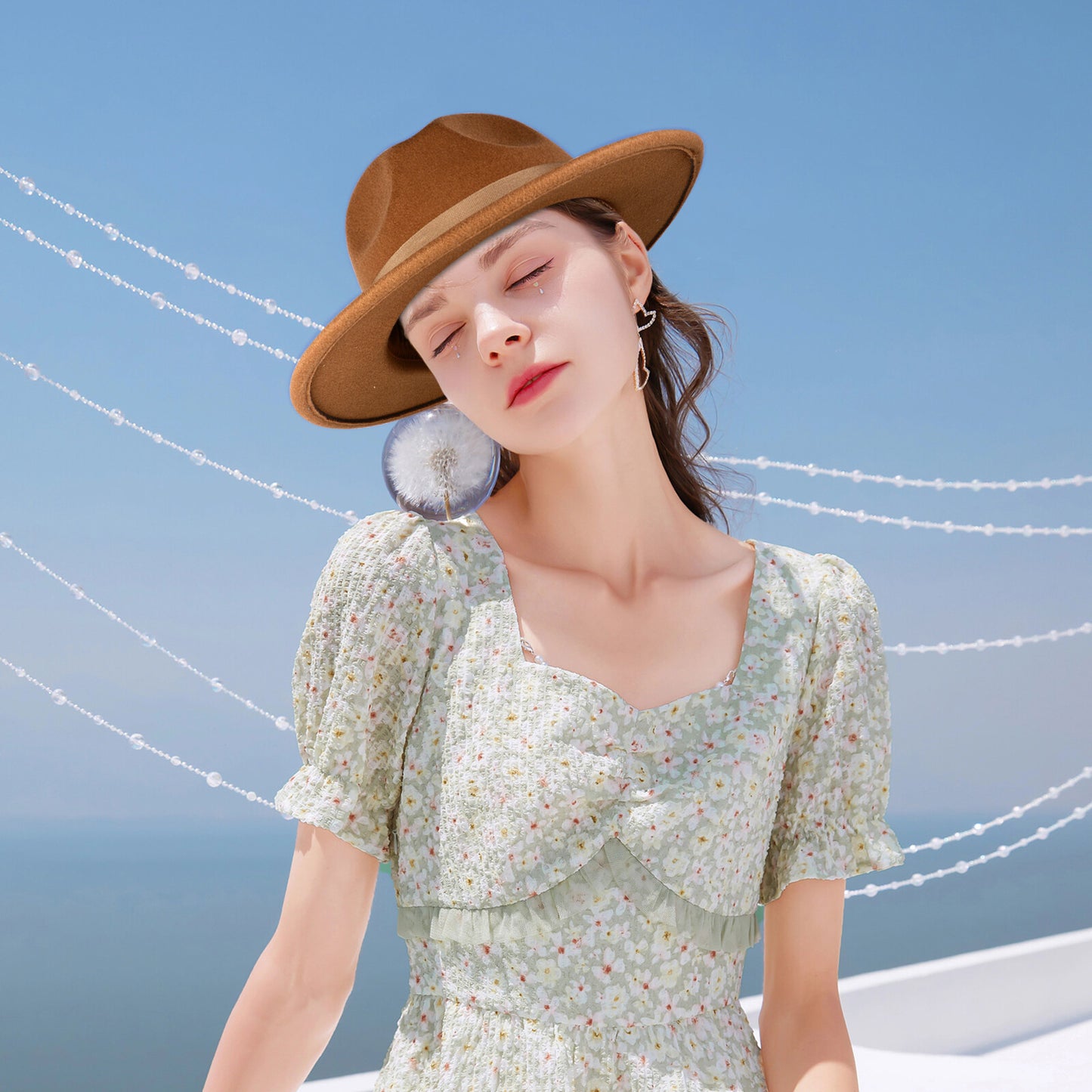 Classic Wool Felt Fedora Hat - Boniskiss