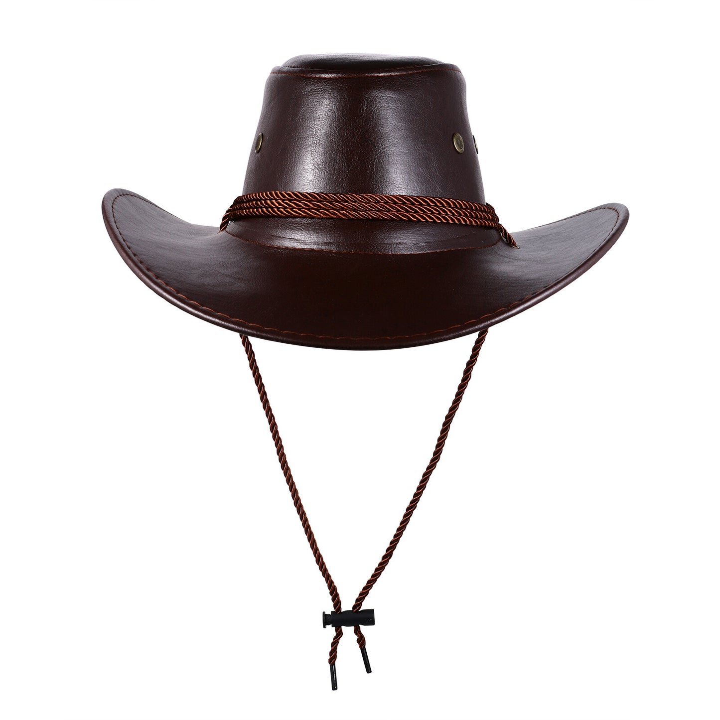 Chapeau de cowboy à larges bords bouclés, style western australien - Boniskiss