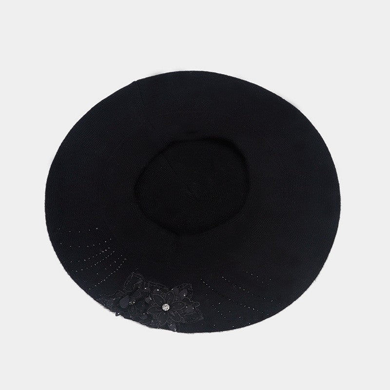 Classic French Beret Elegant Artist Hat - Boniskiss