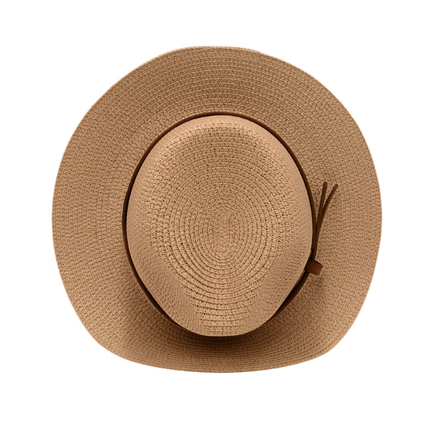 Chapeau de plage Panama en paille, protection solaire UPF 50+ - Boniskiss