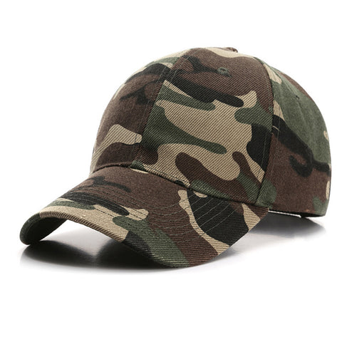 Boniskiss Classic Camouflage Baseball Cap- Adjustable Casquette Outdoor Hat For Men and Women