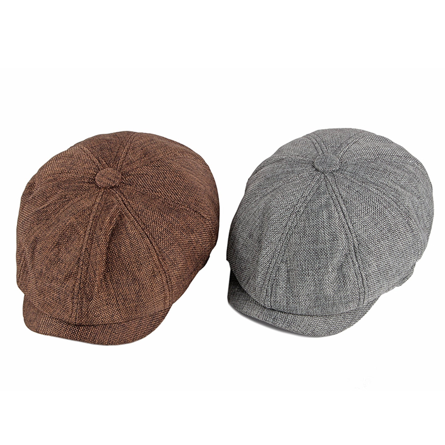 Classic 8 Panel Newsboy Gatsby Cap - Boniskiss
