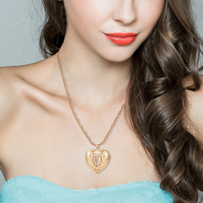 Customized Necklace Personalized Engraved Locket Pendant - Boniskiss