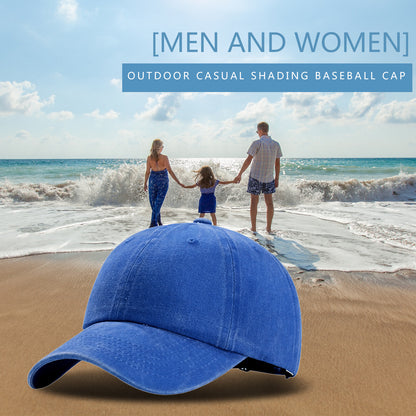 Casquette de baseball vintage en denim délavé, chapeau de soleil pour le golf - Boniskiss