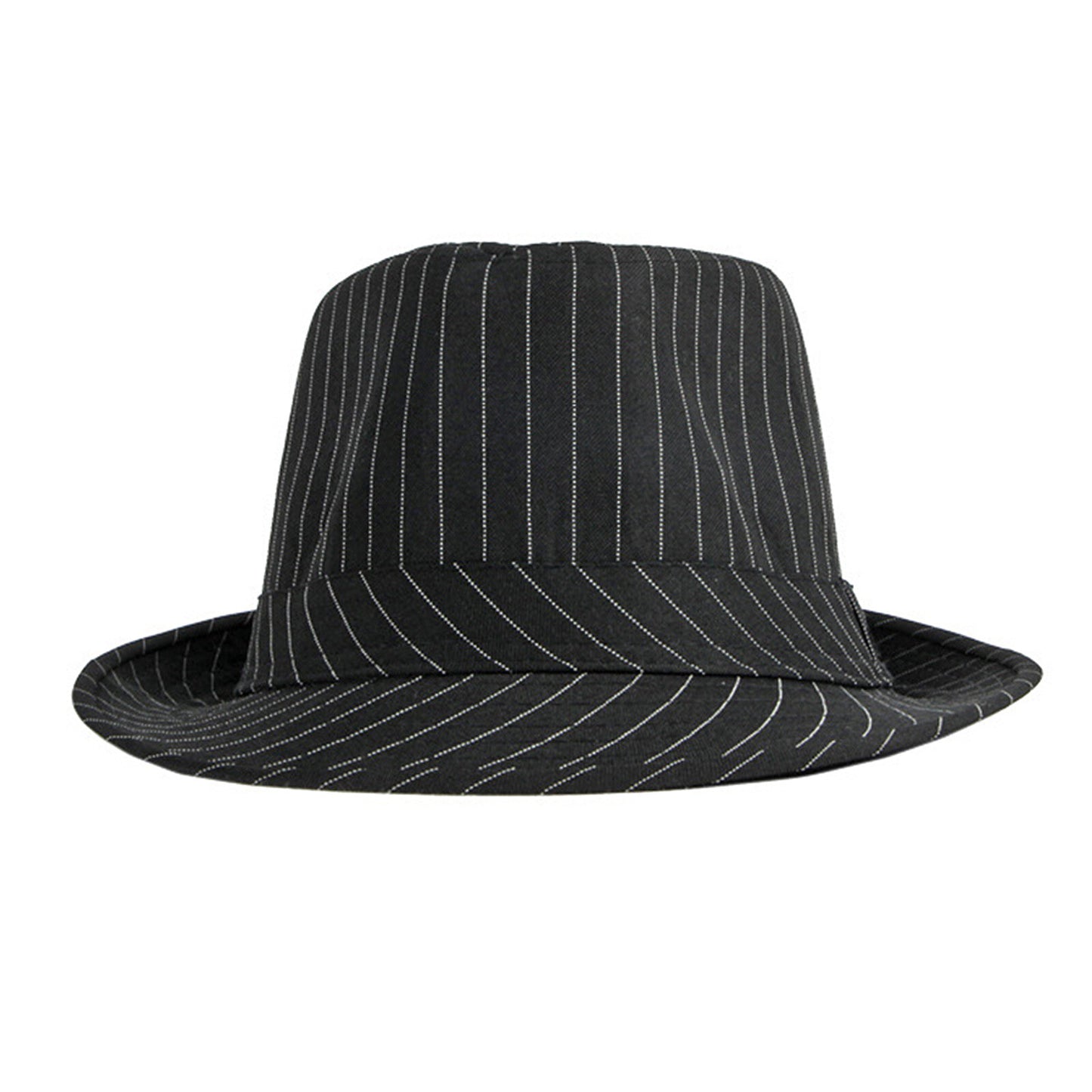 Manhattan Mafia Stripe Derby Hat - Boniskiss
