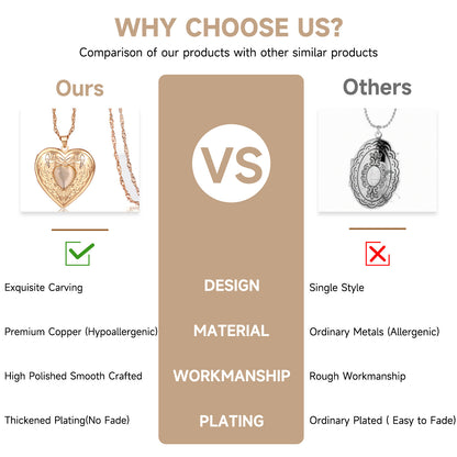 Customized Necklace Personalized Engraved Locket Pendant - Boniskiss