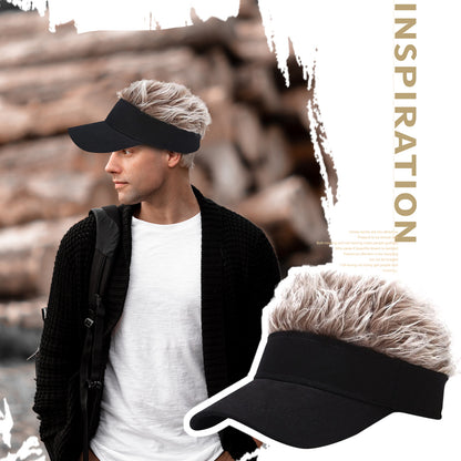 Perruque fantaisie pour chapeau de soleil - Boniskiss