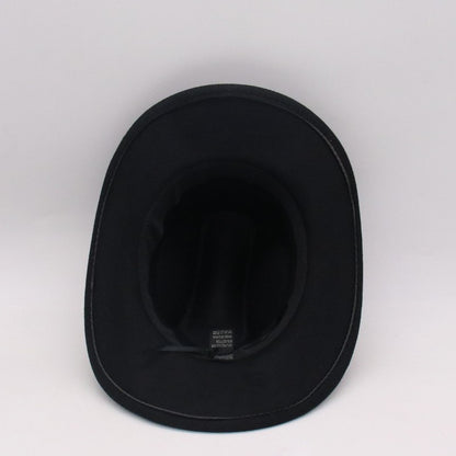 Rhinestone Embellished Cowboy Hat Western Wide Brim Hat - Boniskiss