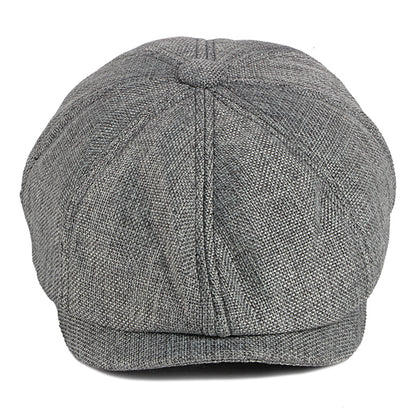 Classic 8 Panel Newsboy Gatsby Cap - Boniskiss