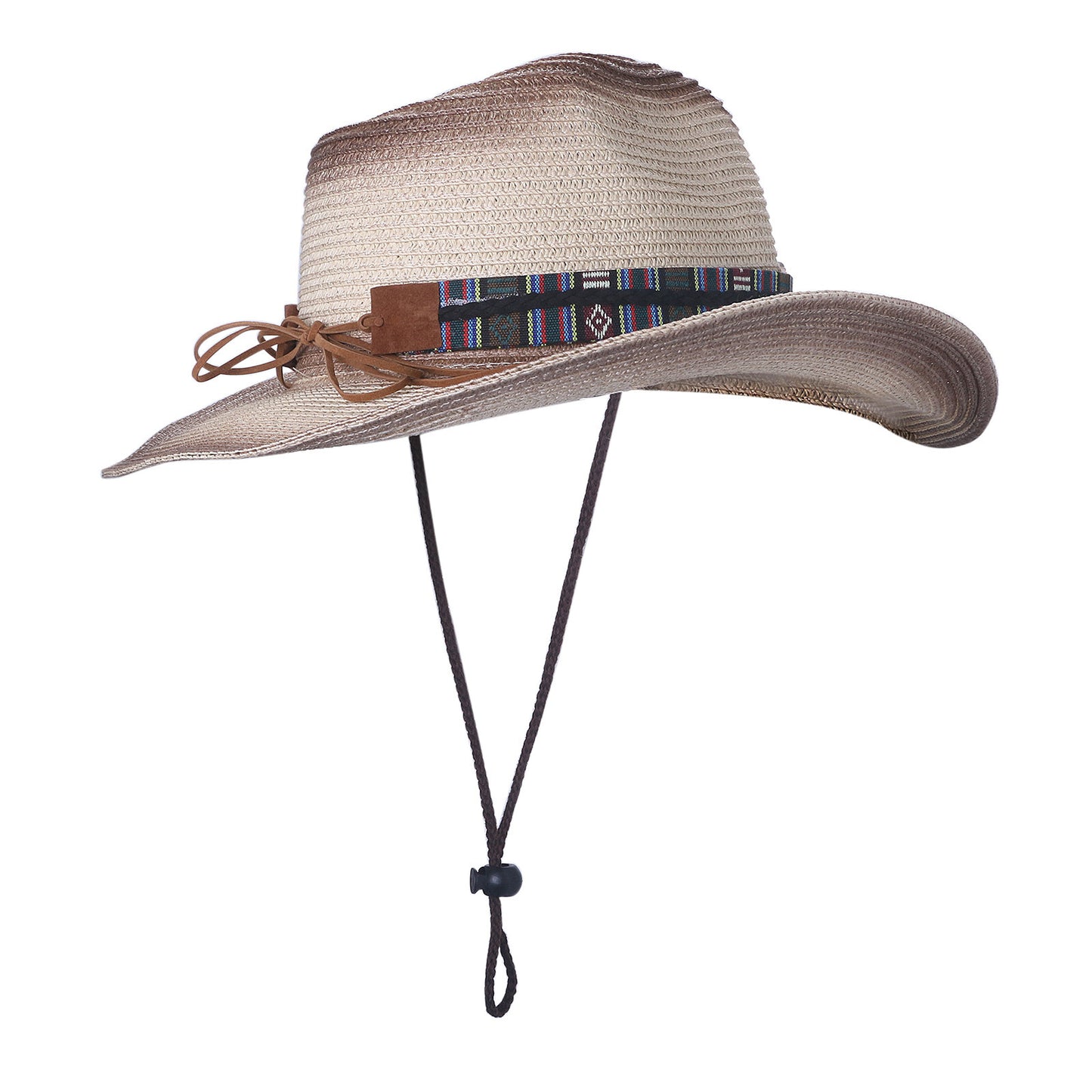 Chapeau Fedora classique de style western, en feutre, avec ceinture, idéal pour les activités de plein air et les cowboys - Boniskiss