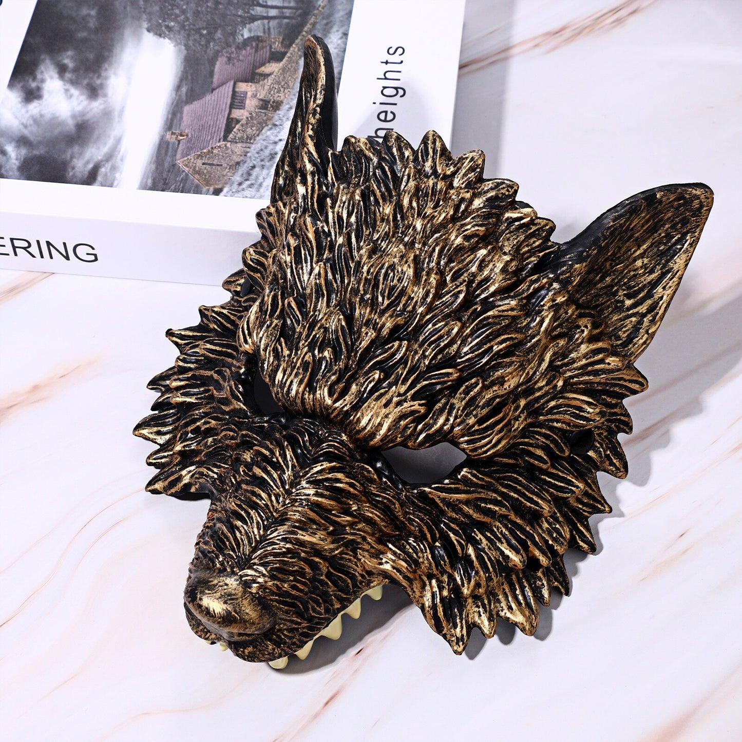Boniskiss Unisex Punk Werewolf Mask - for Masquerade Halloween Venetian Carnival