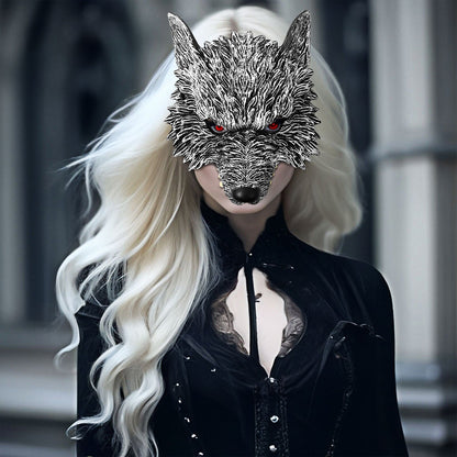 Boniskiss Unisex Punk Werewolf Mask - for Masquerade Halloween Venetian Carnival