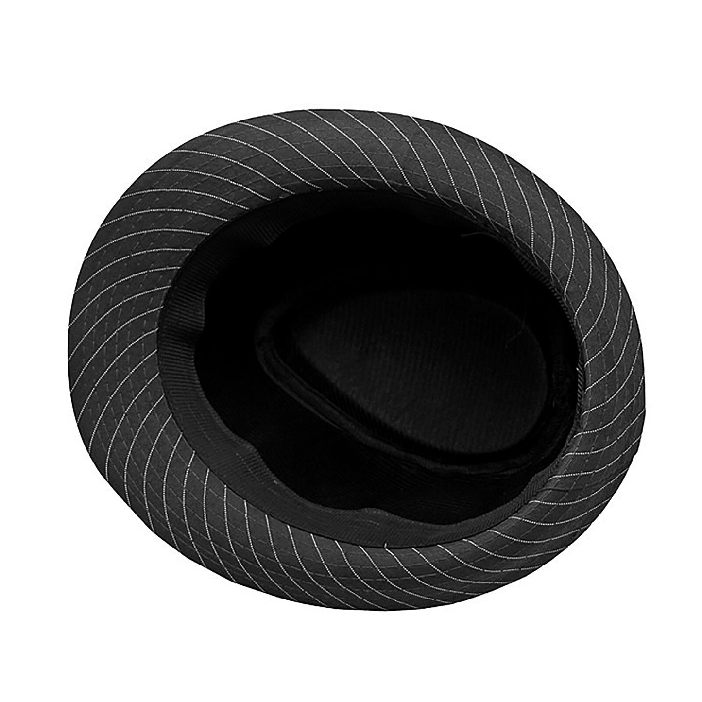 Manhattan Mafia Stripe Derby Hat - Boniskiss