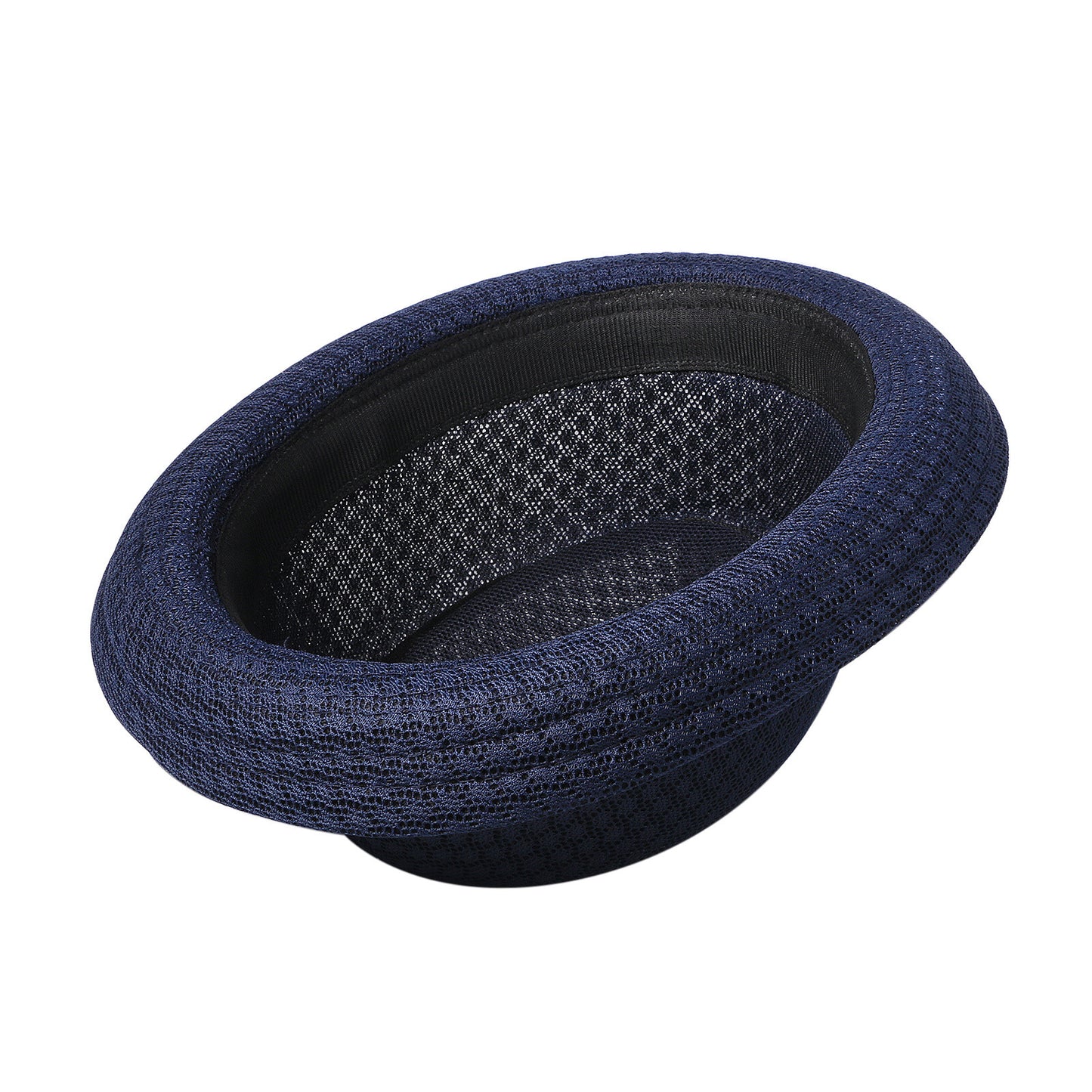 Soft Mesh Pork Pie Fedora Hat - Boniskiss