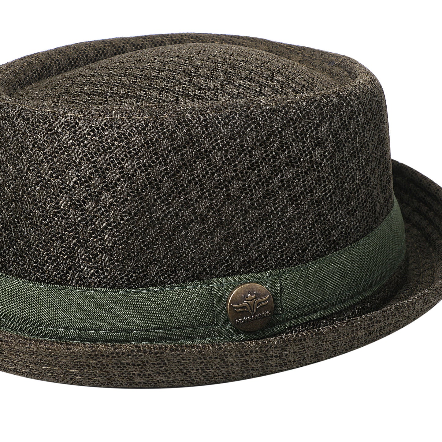 Soft Mesh Pork Pie Fedora Hat - Boniskiss