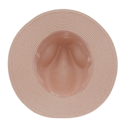 Chapeau de plage Panama en paille, protection solaire UPF 50+ - Boniskiss