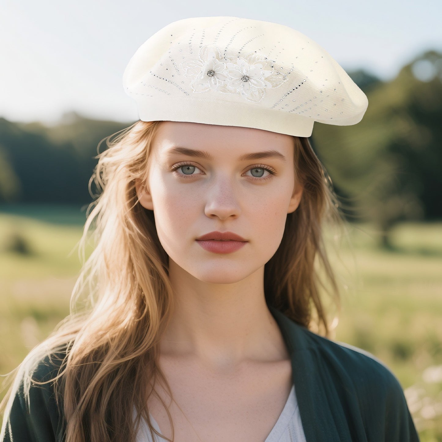 Béret français classique, chapeau d'artiste élégant - Boniskiss