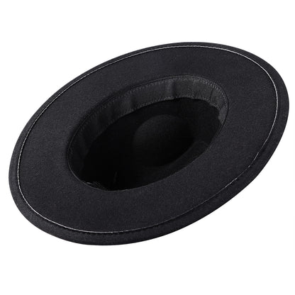 Classic Wool Felt Fedora Hat - Boniskiss