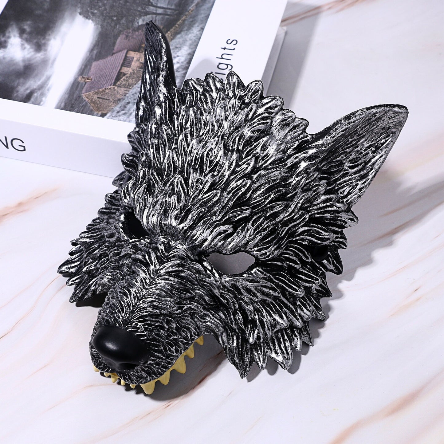 Boniskiss Unisex Punk Werewolf Mask - for Masquerade Halloween Venetian Carnival