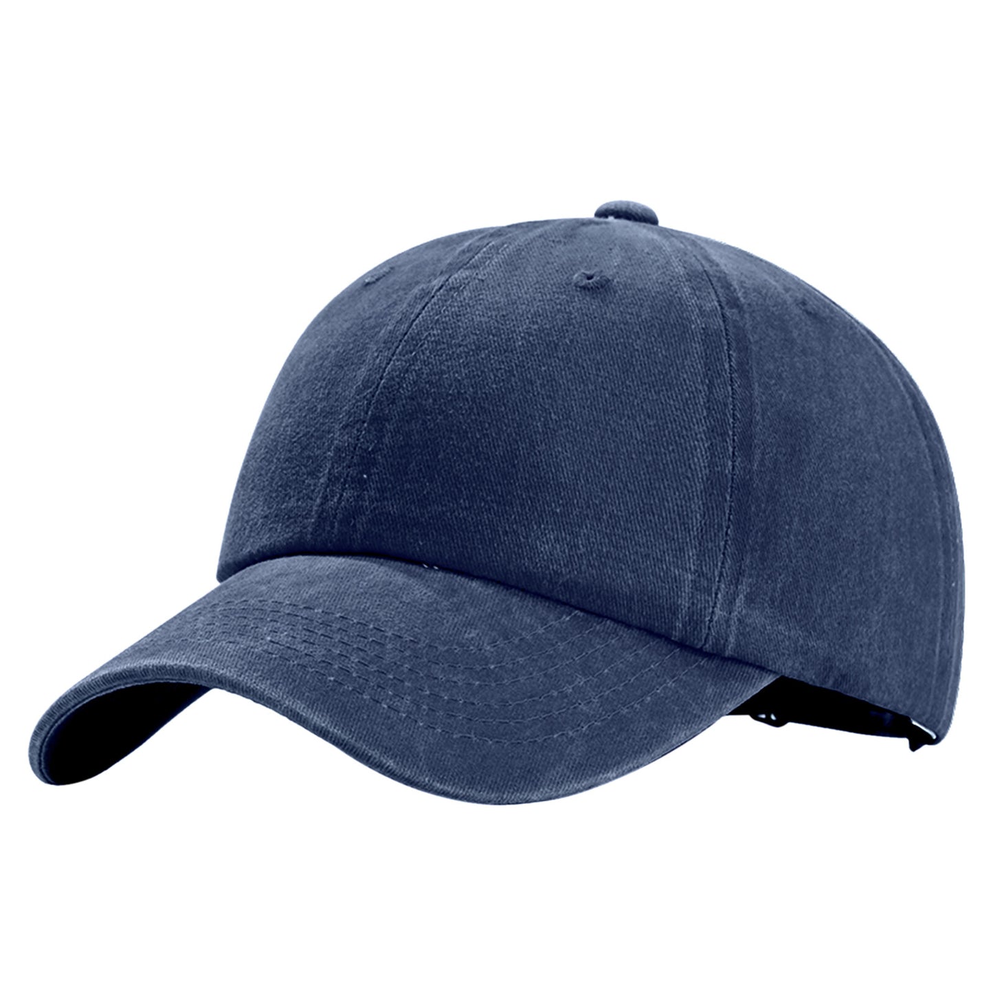 Casquette de baseball vintage en denim délavé, chapeau de soleil pour le golf - Boniskiss