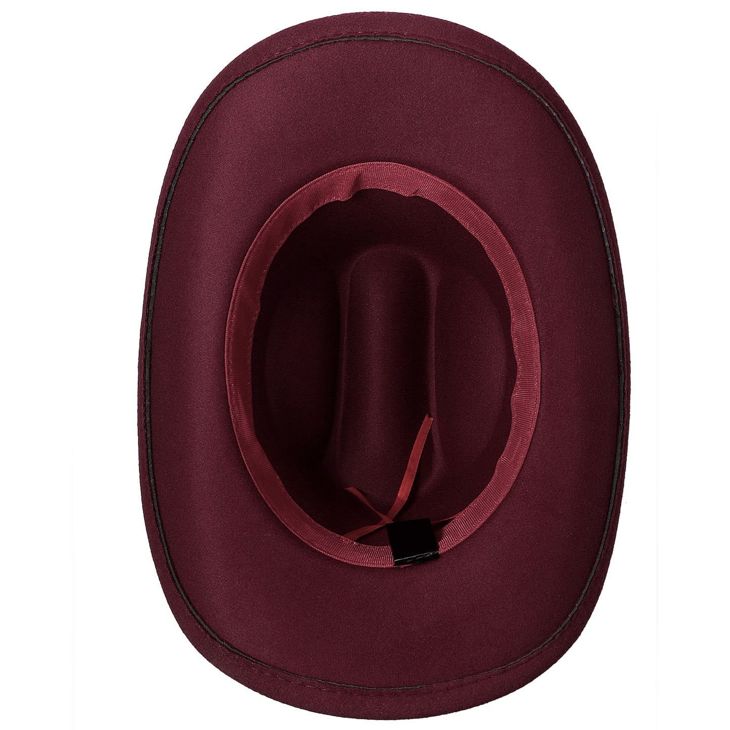 Retro Cowgirl Hat with Heart-Shaped Chain - Boniskiss