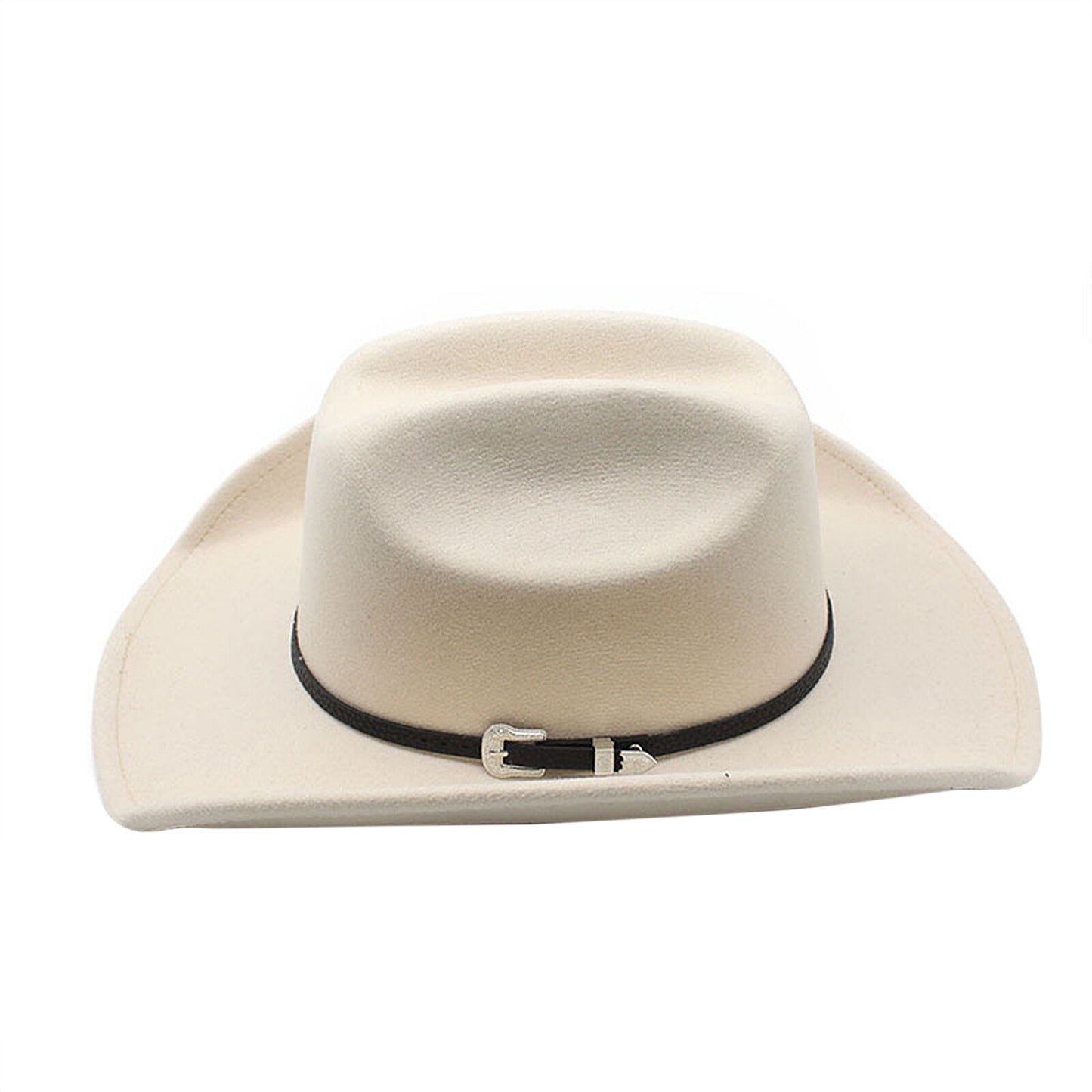 Chapeau Fedora classique de cow-boy/cowgirl avec ceinture - Boniskiss