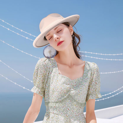 Classic Wool Felt Fedora Hat - Boniskiss