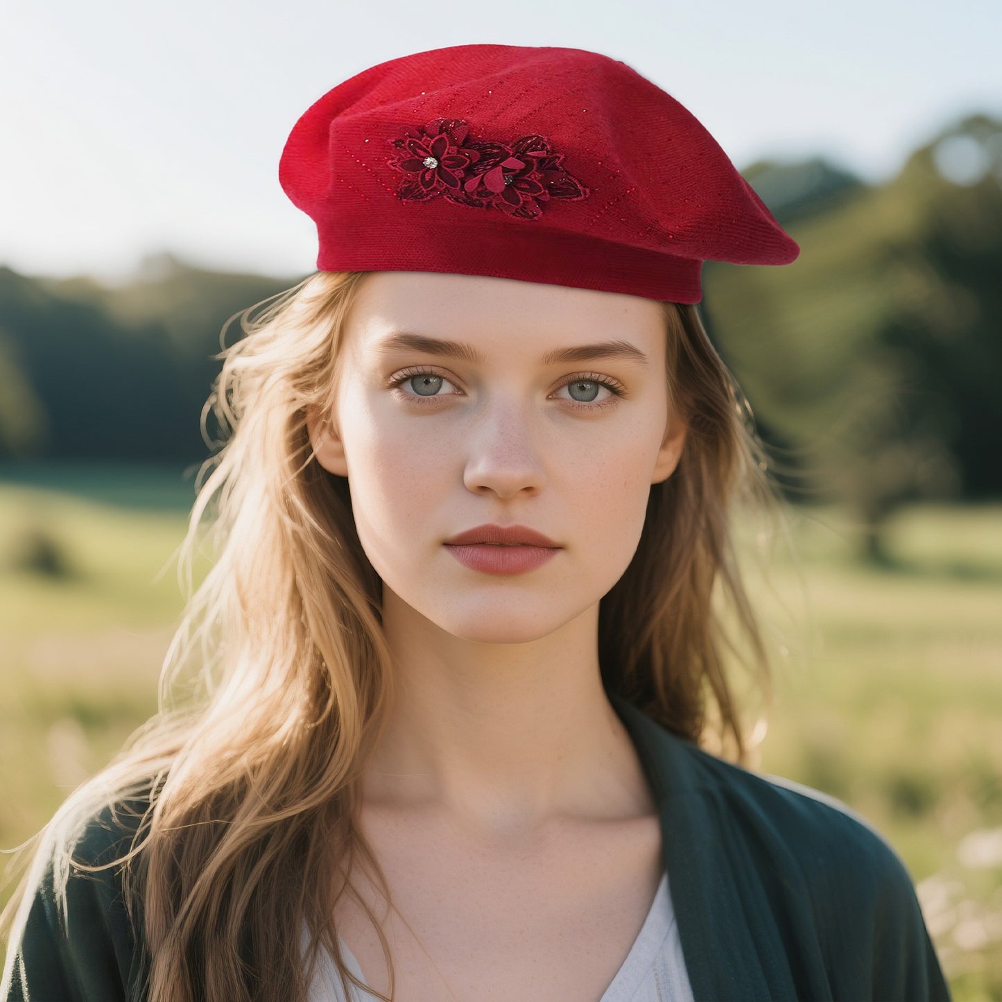 Béret français classique, chapeau d'artiste élégant - Boniskiss