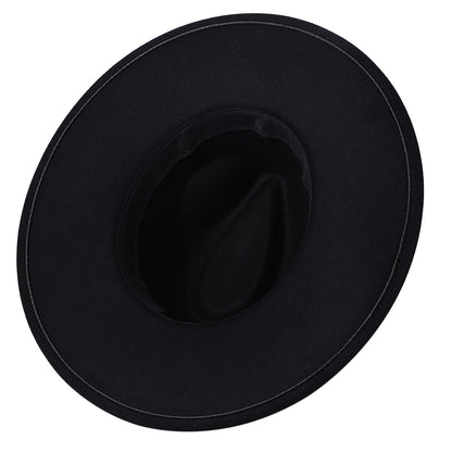 Western Style Fedora Felt Cowboy Hat - Boniskiss