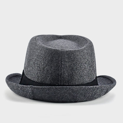 Classic Derby Style Short Brim Trilby Hat - Boniskiss (Size L & SIze XL)
