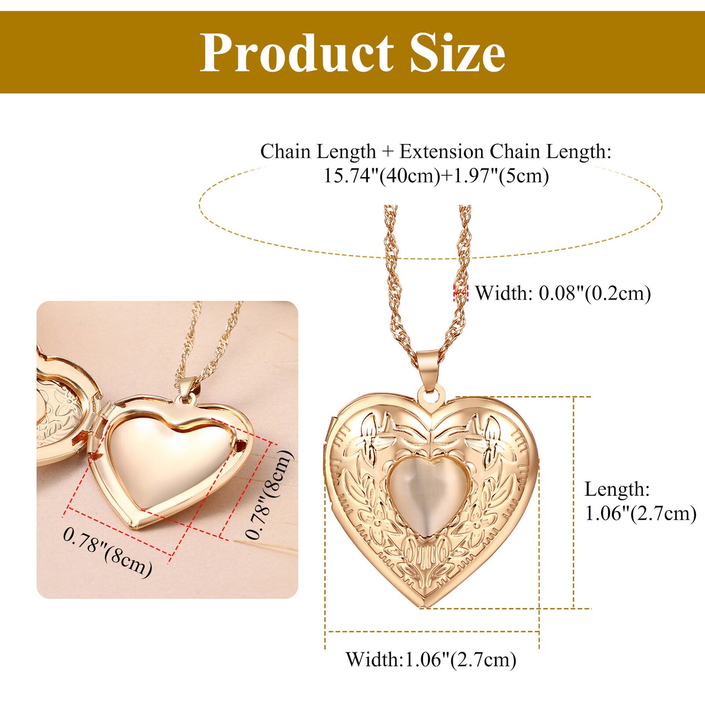 Customized Necklace Personalized Engraved Locket Pendant - Boniskiss