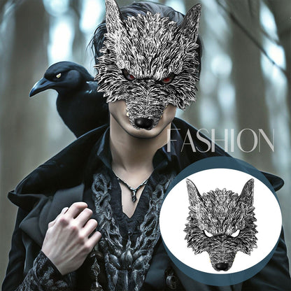 Boniskiss Unisex Punk Werewolf Mask - for Masquerade Halloween Venetian Carnival