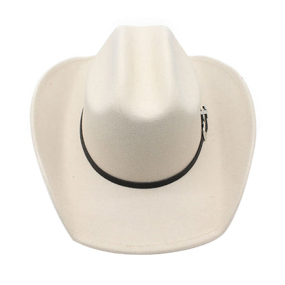 Chapeau Fedora classique de cow-boy/cowgirl avec ceinture - Boniskiss