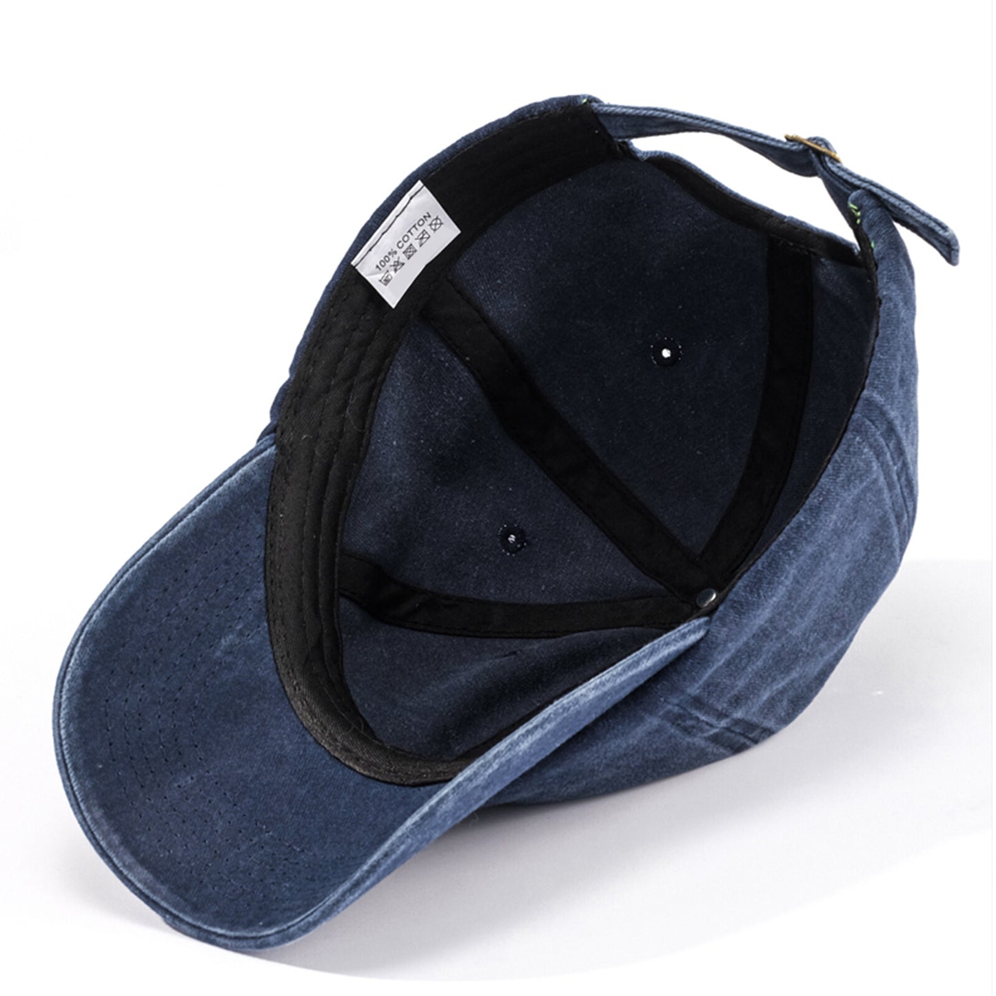 Casquette de baseball vintage en denim délavé, chapeau de soleil pour le golf - Boniskiss