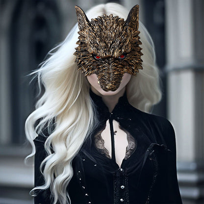 Boniskiss Unisex Punk Werewolf Mask - for Masquerade Halloween Venetian Carnival