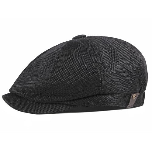 Classic 8 Panel Newsboy Gatsby Cap - Boniskiss