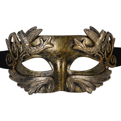 Boniskiss Mens Paisley pattern Masquerade Mask - Classical Mask For Halloween Carnival Graduation Ball