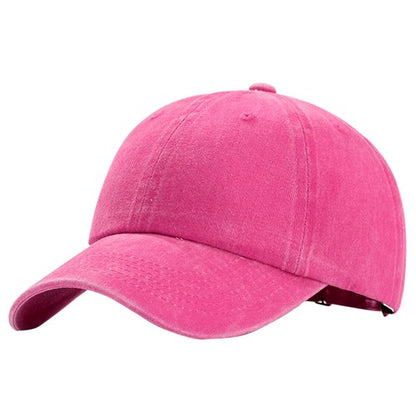 Casquette de baseball vintage en denim délavé, chapeau de soleil pour le golf - Boniskiss