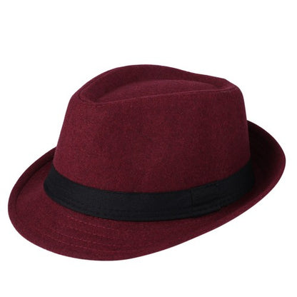 Classic Derby Style Short Brim Trilby Hat - Boniskiss (Size L & SIze XL)