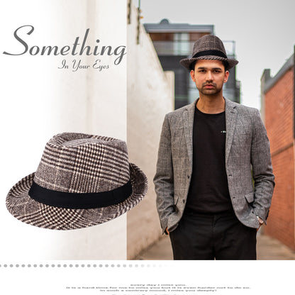 Chapeau trilby fedora classique Manhattan Gangster pour homme - Boniskiss