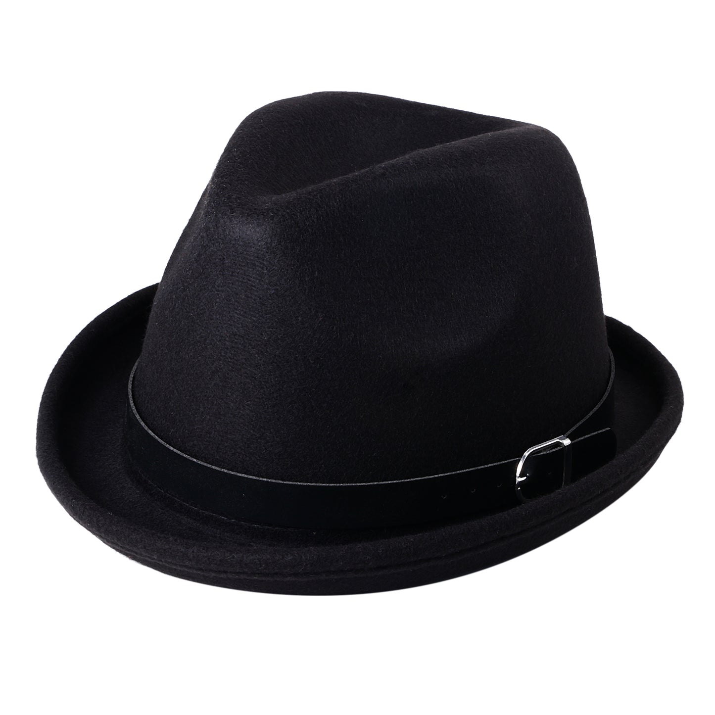 Classic Wide Brim Fedora Jazz Hat - Boniskiss