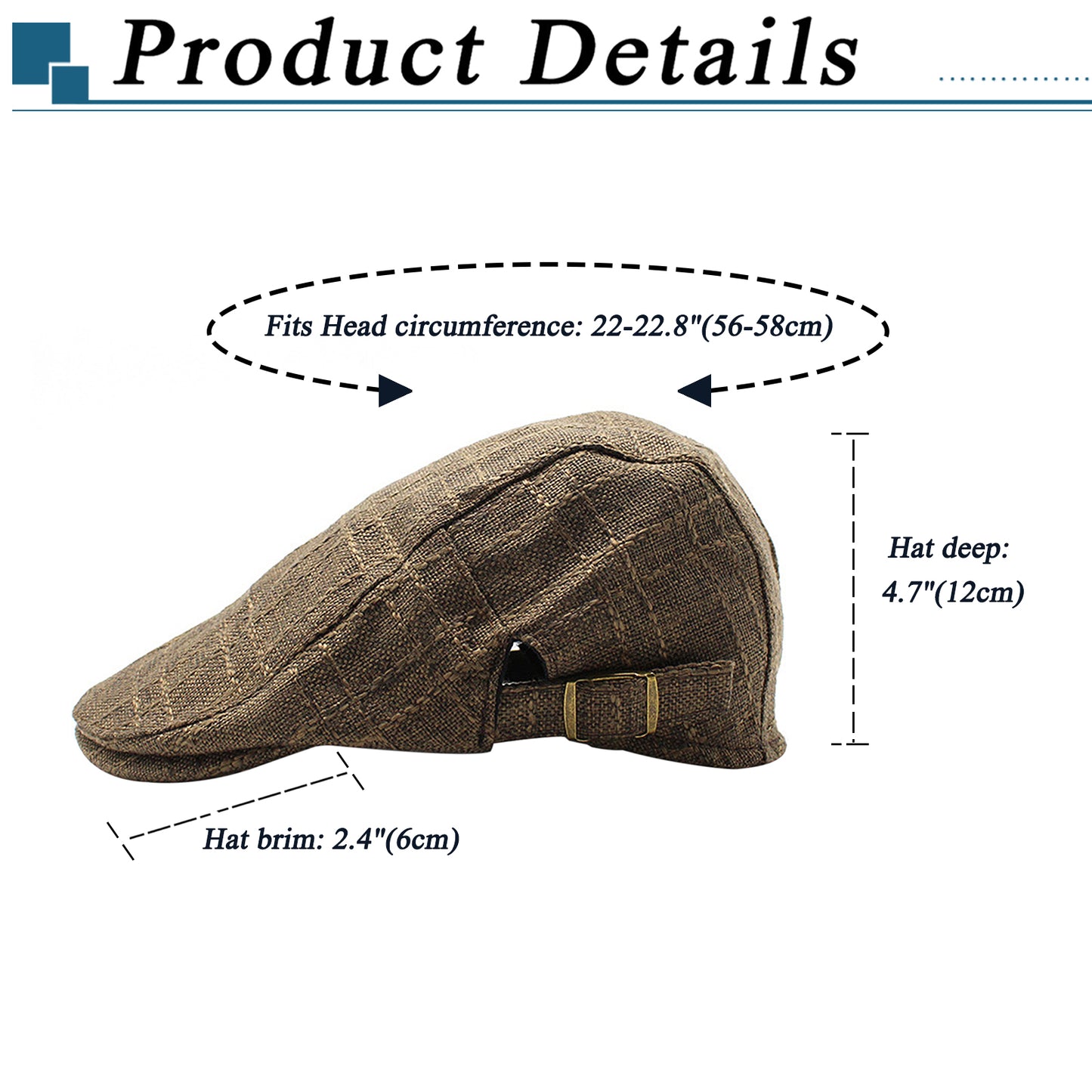 Gatsby Ivy Beret Cap - Boniskiss