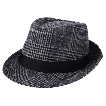 Chapeau trilby fedora classique Manhattan Gangster pour homme - Boniskiss