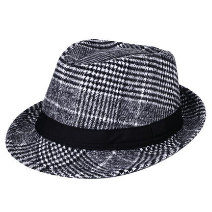 Chapeau trilby fedora classique Manhattan Gangster pour homme - Boniskiss