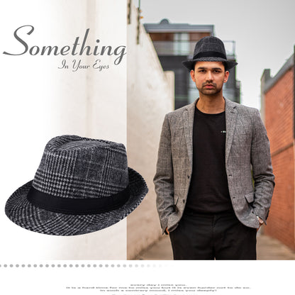 Chapeau trilby fedora classique Manhattan Gangster pour homme - Boniskiss