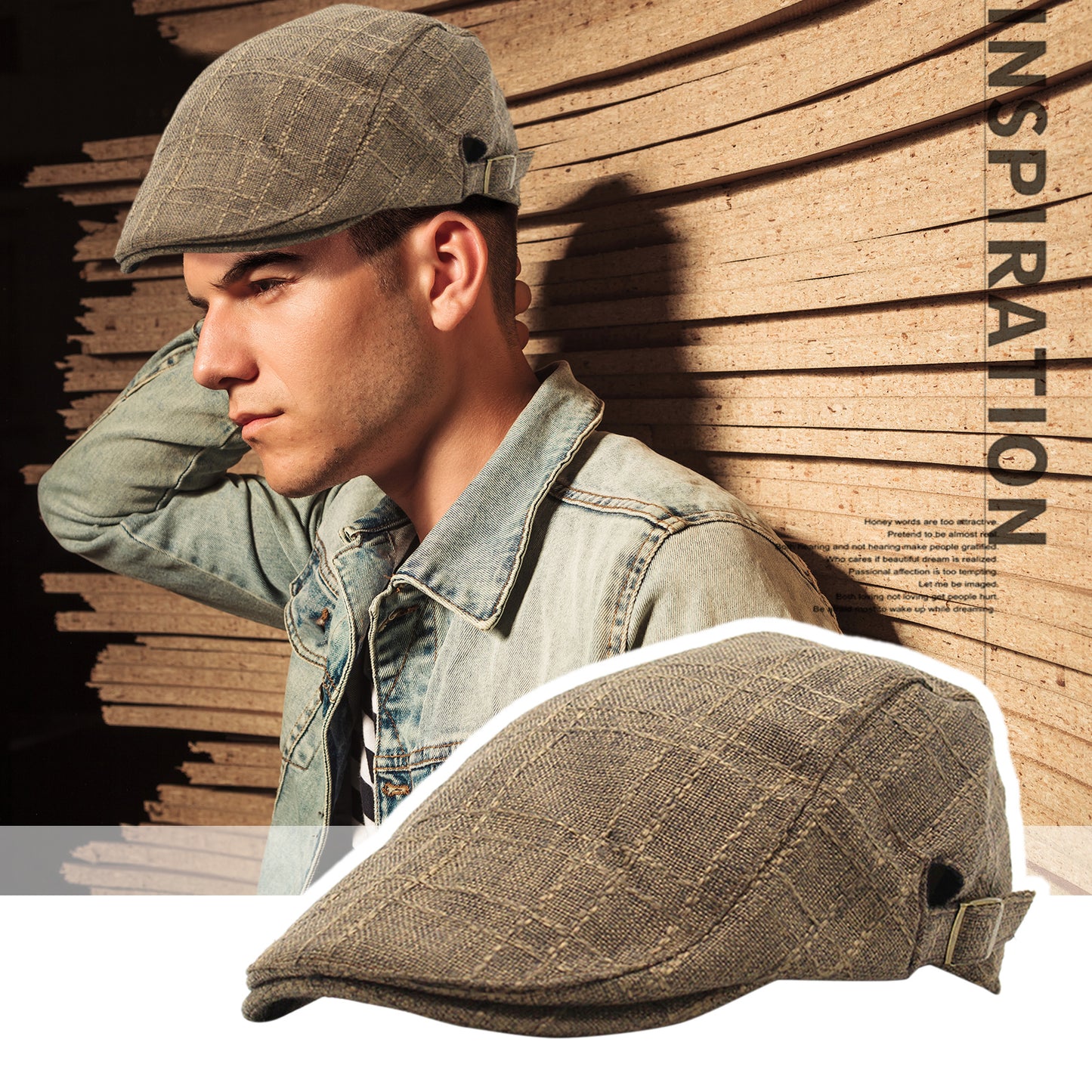 Gatsby Ivy Beret Cap - Boniskiss