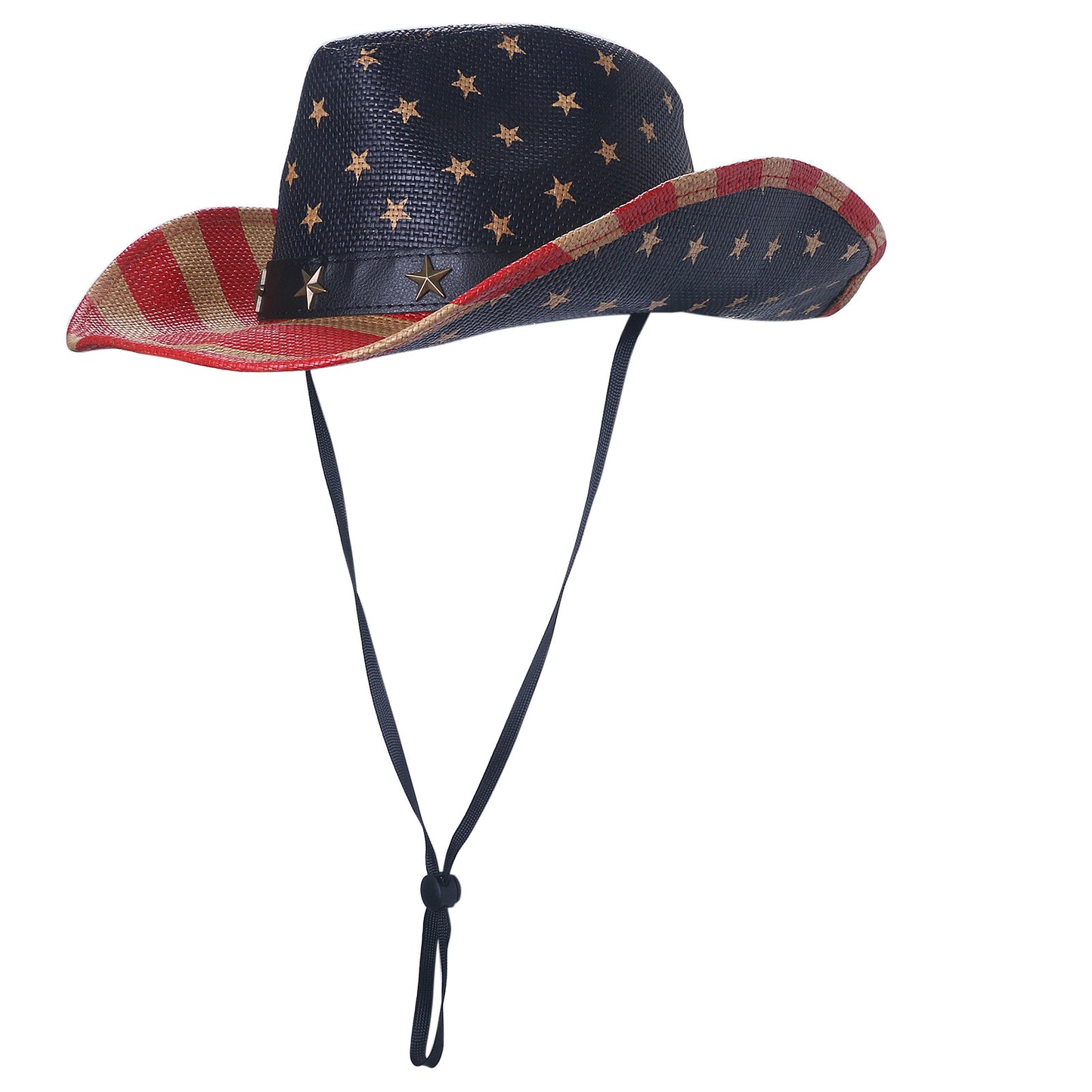 American Flag Cowboy Hat - Boniskiss