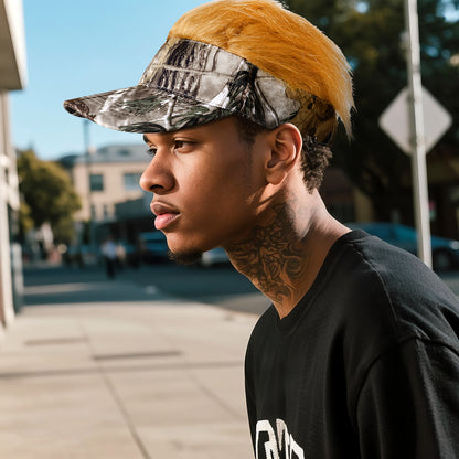 Perruque fantaisie pour chapeau de soleil - Boniskiss